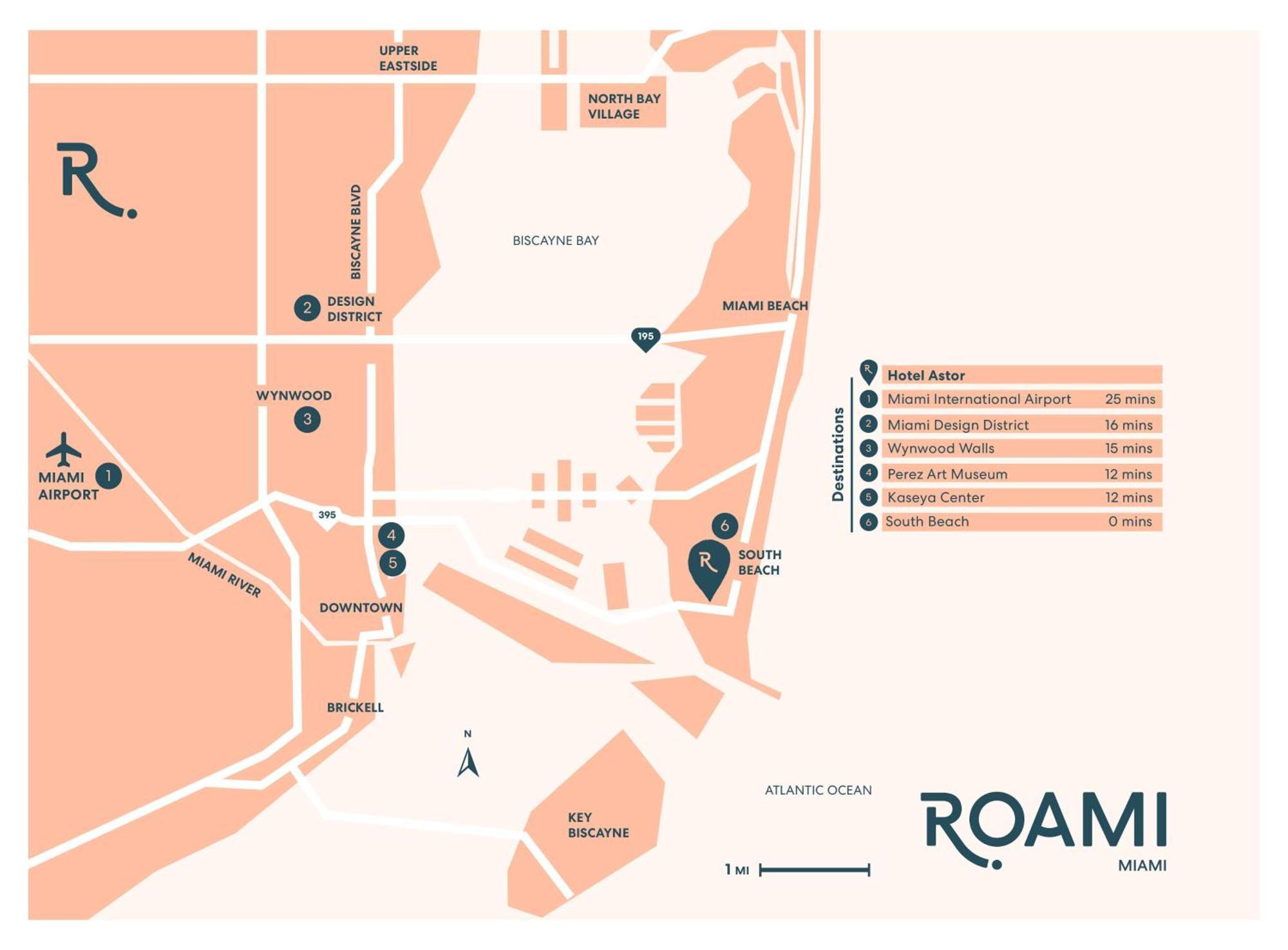 Roami At Hotel Astor Miami Beach Eksteriør billede